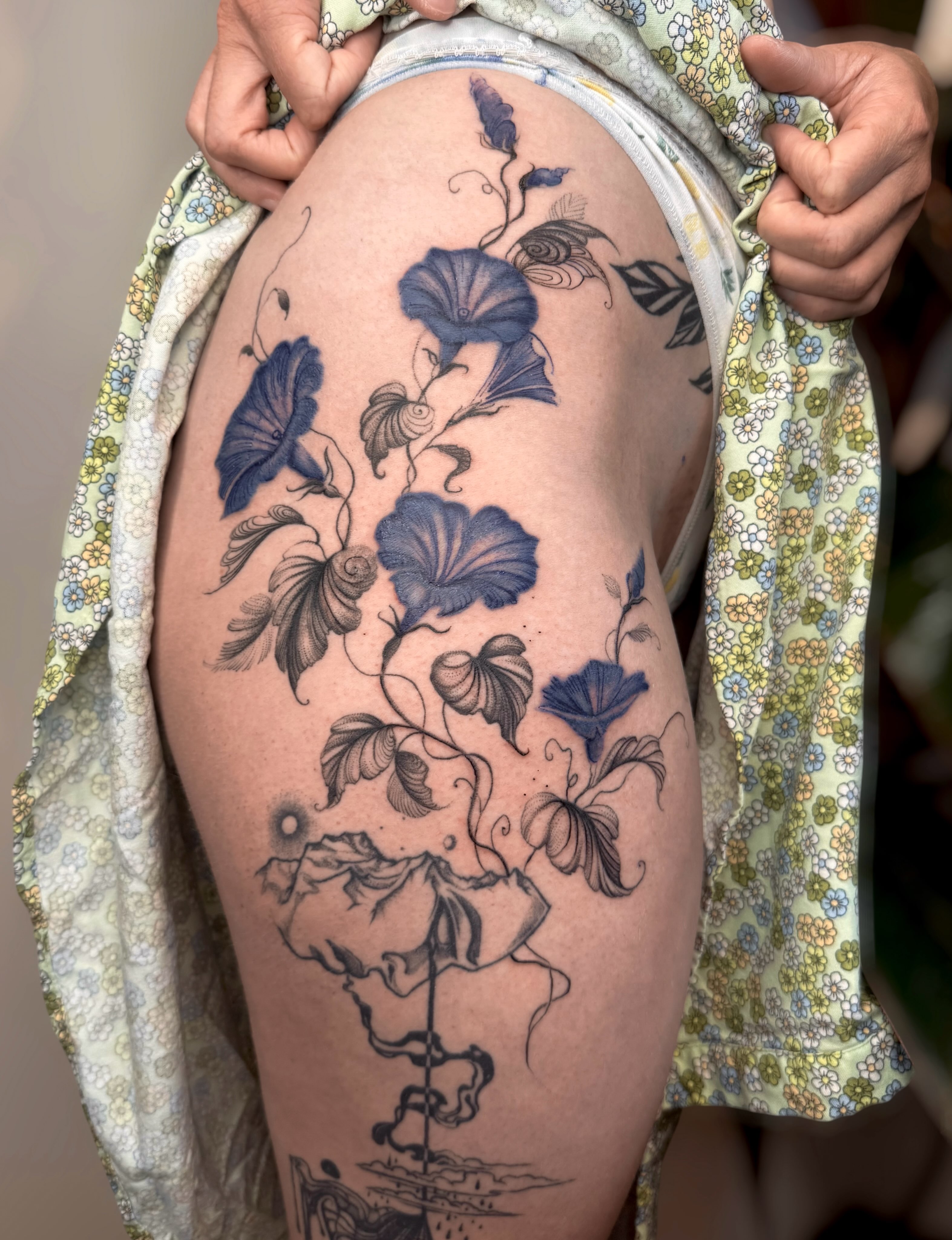 Tattoo by @slaubcreation — black_and_grey, realism