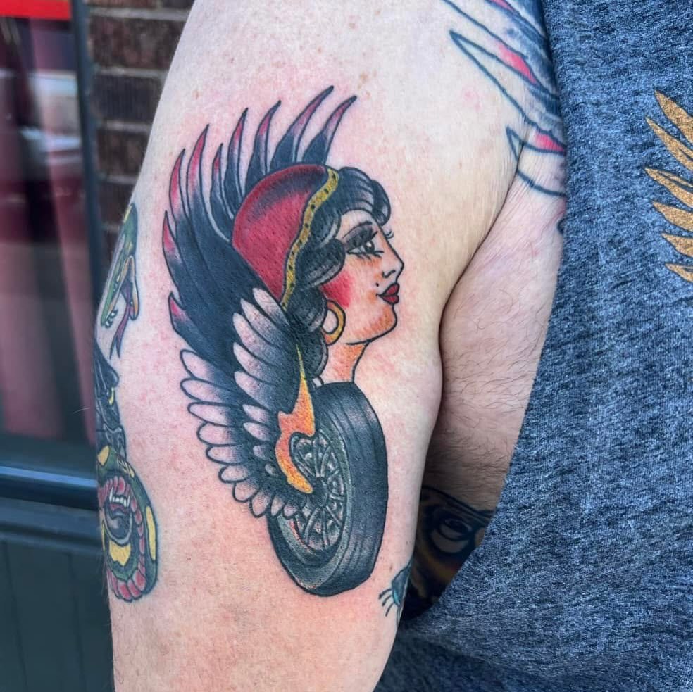 Tattoo by @rottenronnietattoos — american_traditional