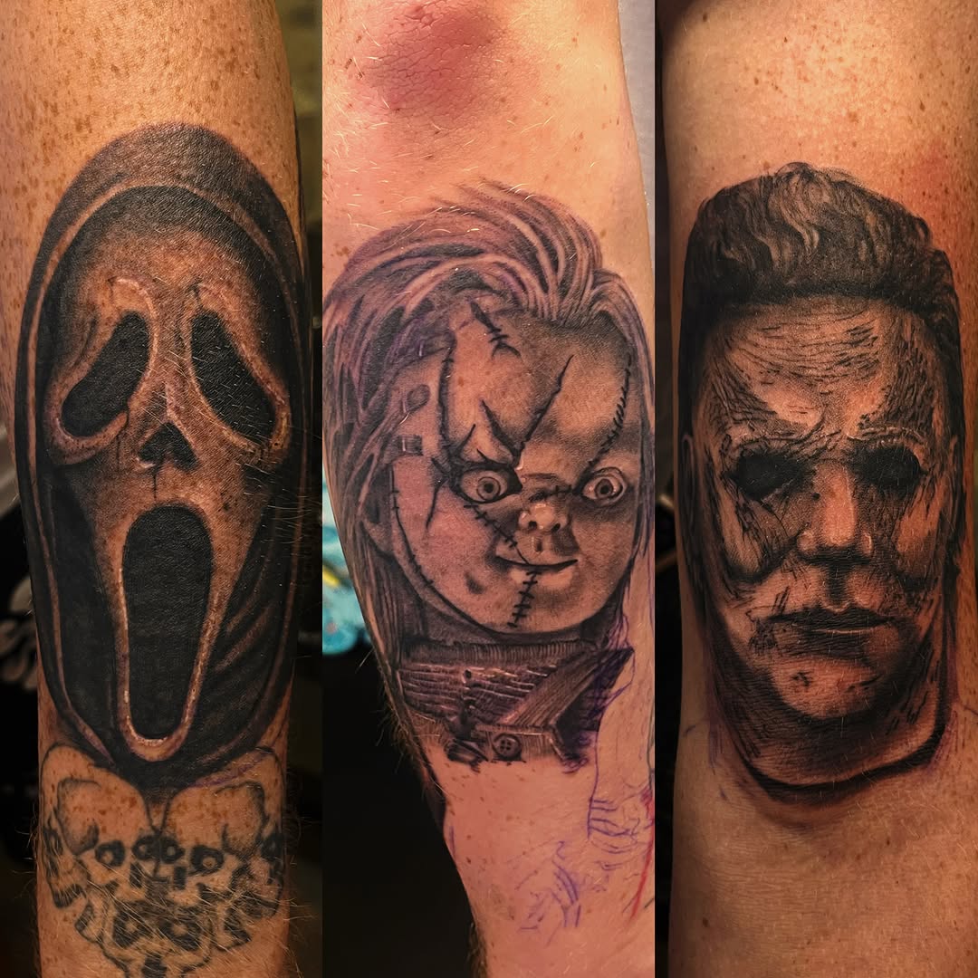 Tattoo by @sageandsintattoo — realism, black_and_grey