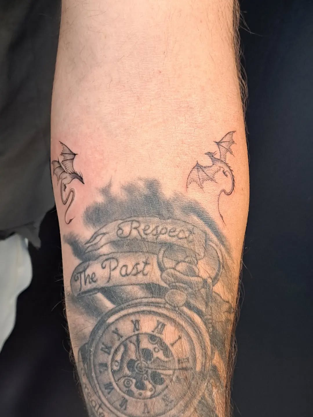 Tattoo by @levybrows — fine_line, black_and_grey