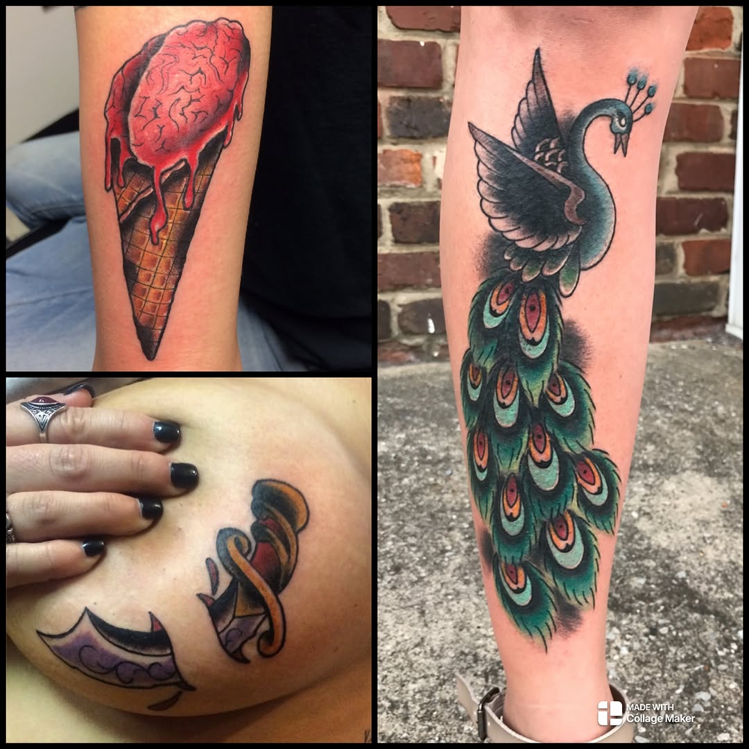 Tattoo by @vudu_tattooer — american_traditional, neo_traditional