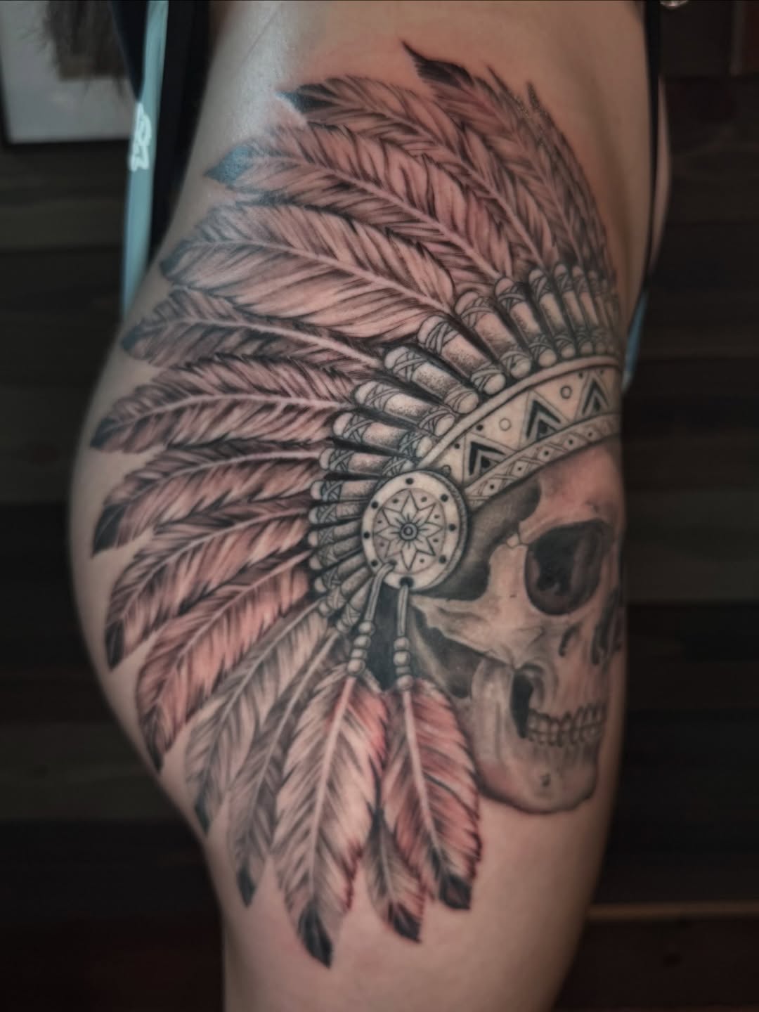 Tattoo by @mackmade.tattoos — realism, black_and_grey