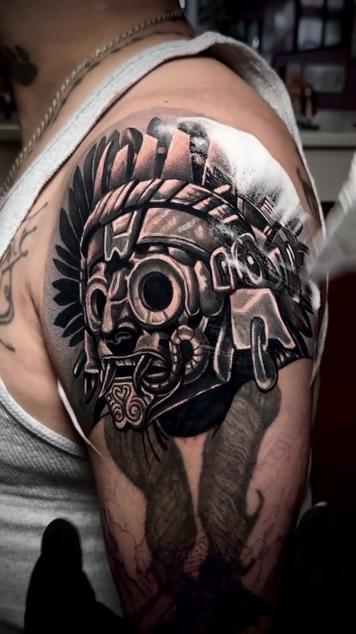 Tattoo by @gghtattoo — realism, black_and_grey