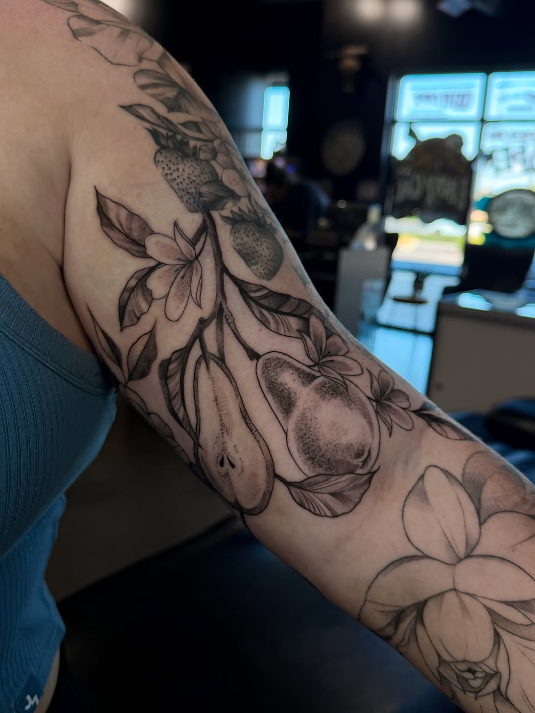 Tattoo by @inkedmaj โ black_and_grey, realism