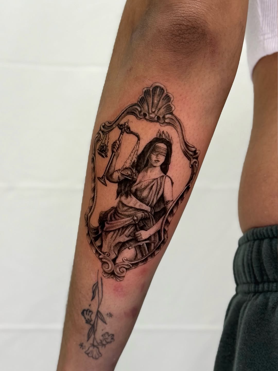Tattoo by @ilovebluestattoos โ black_and_grey, realism