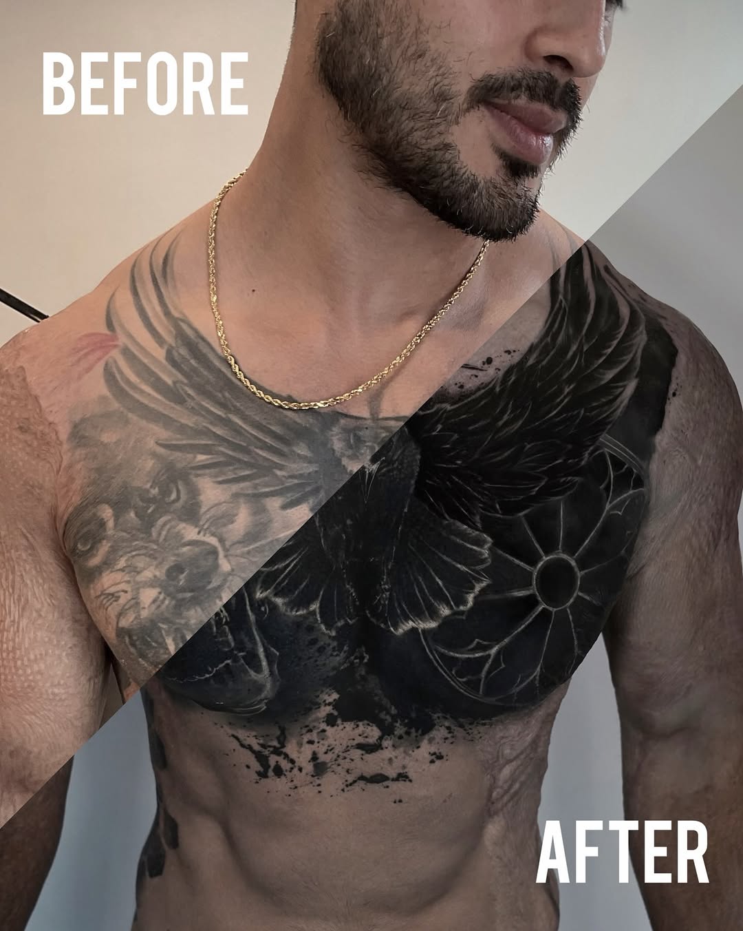 Tattoo by @facundogiltattoo — blackwork, realism