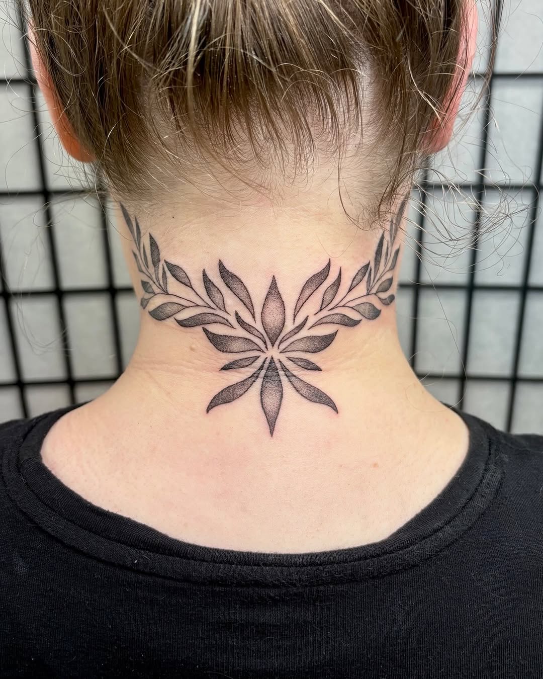 Tattoo by @kreidtattoo — dotwork, ornamental