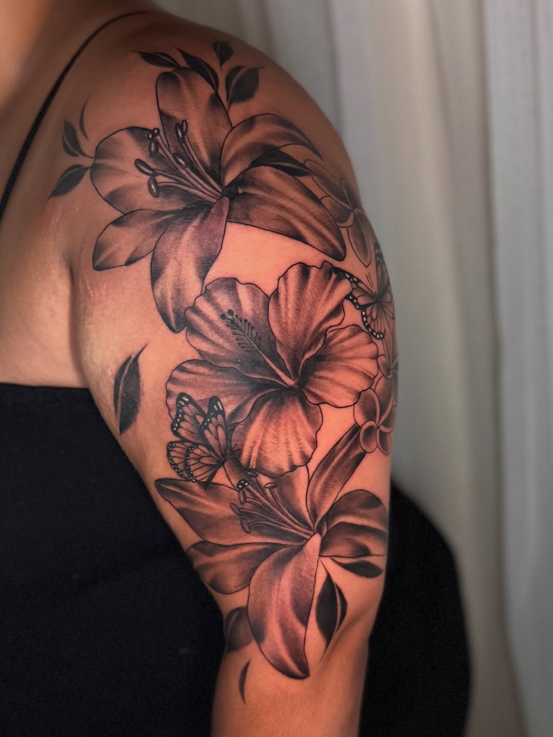 Tattoo by @faith_tat2 — realism, black_and_grey