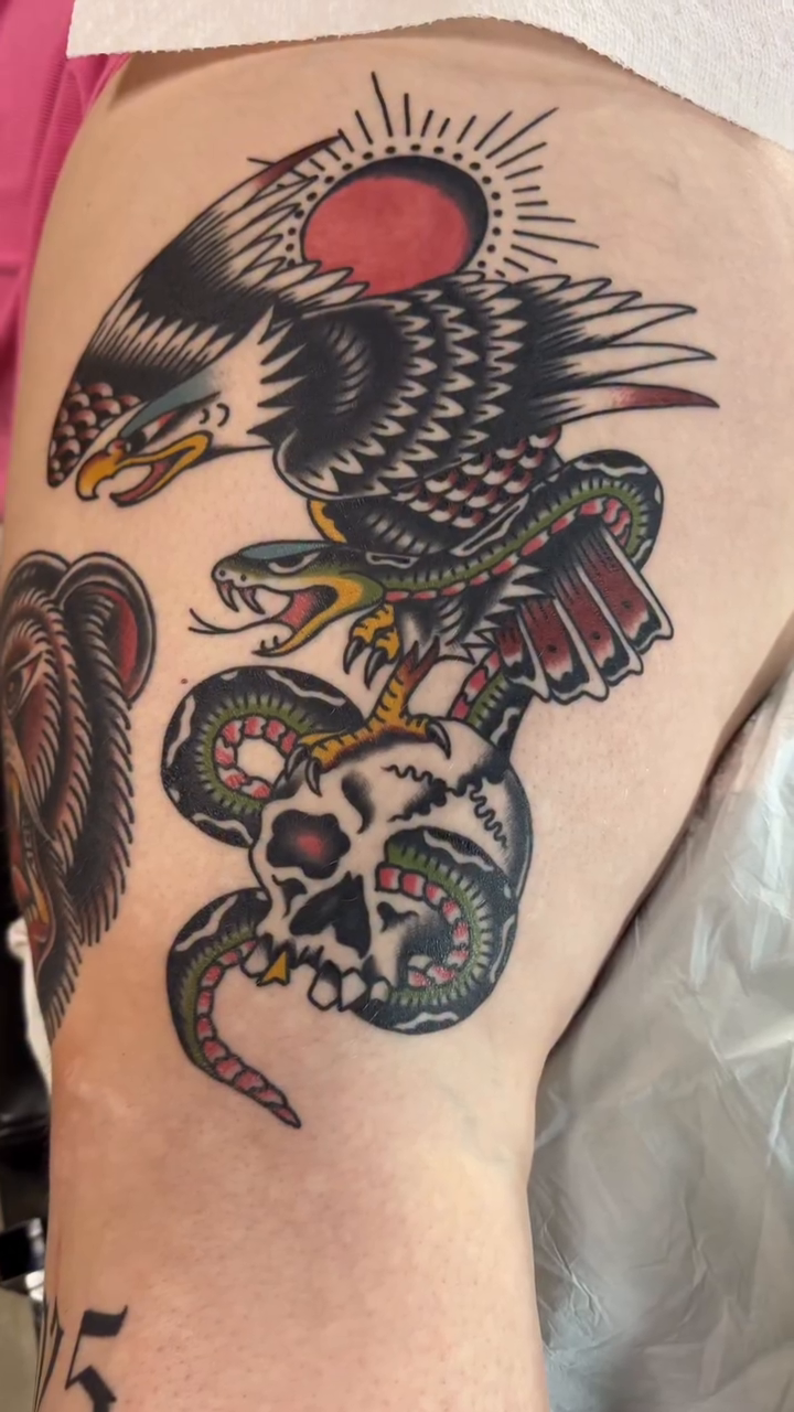 Tattoo by @soto_tattooer — american_traditional
