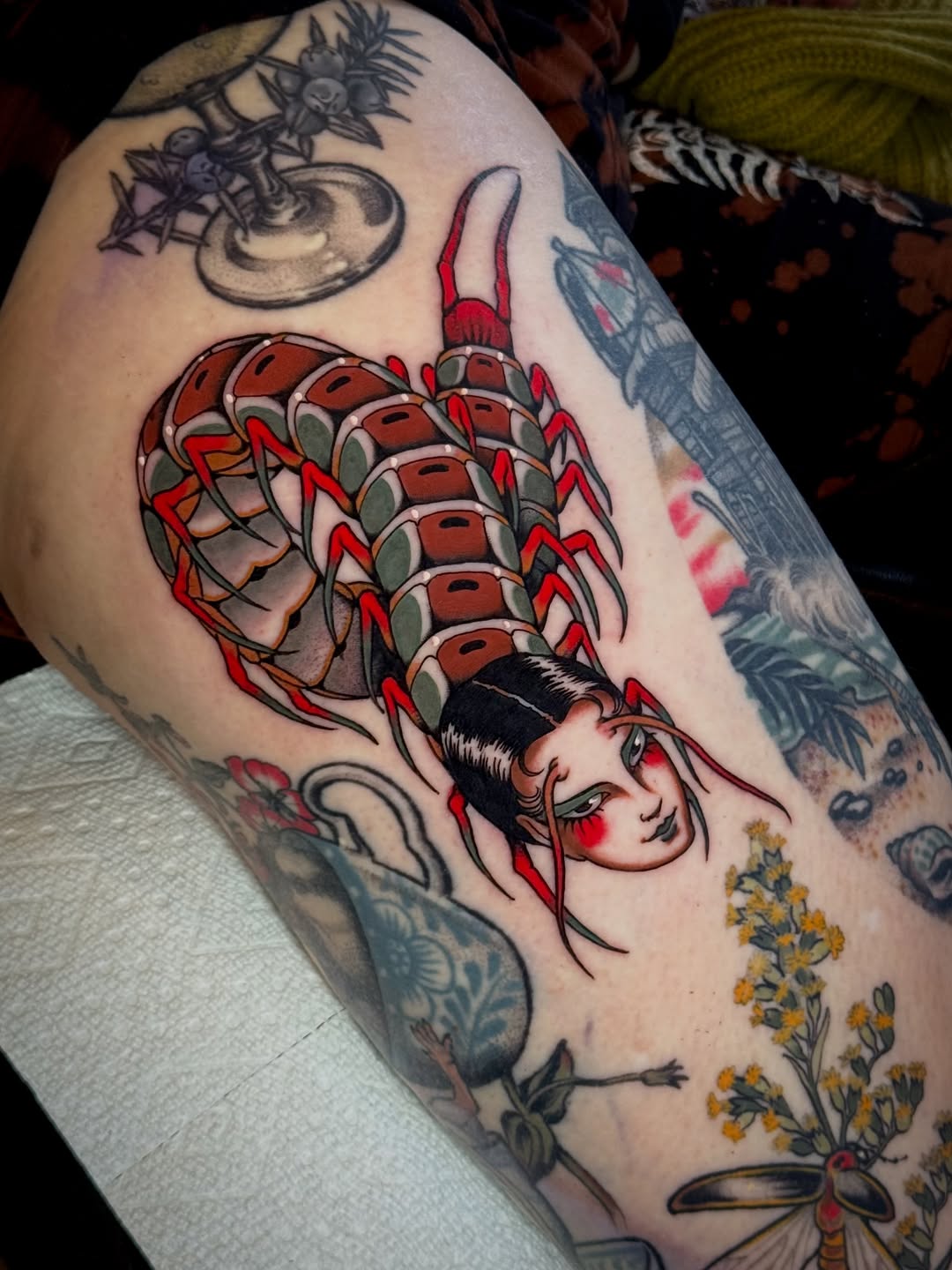 Tattoo by @ellvee_tattooer — neo_traditional, realism