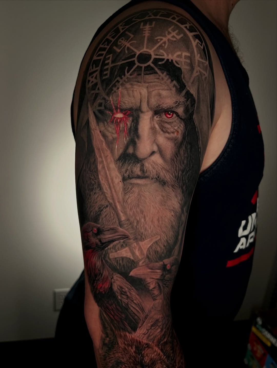 Tattoo by @zombiecattats — realism, black_and_grey