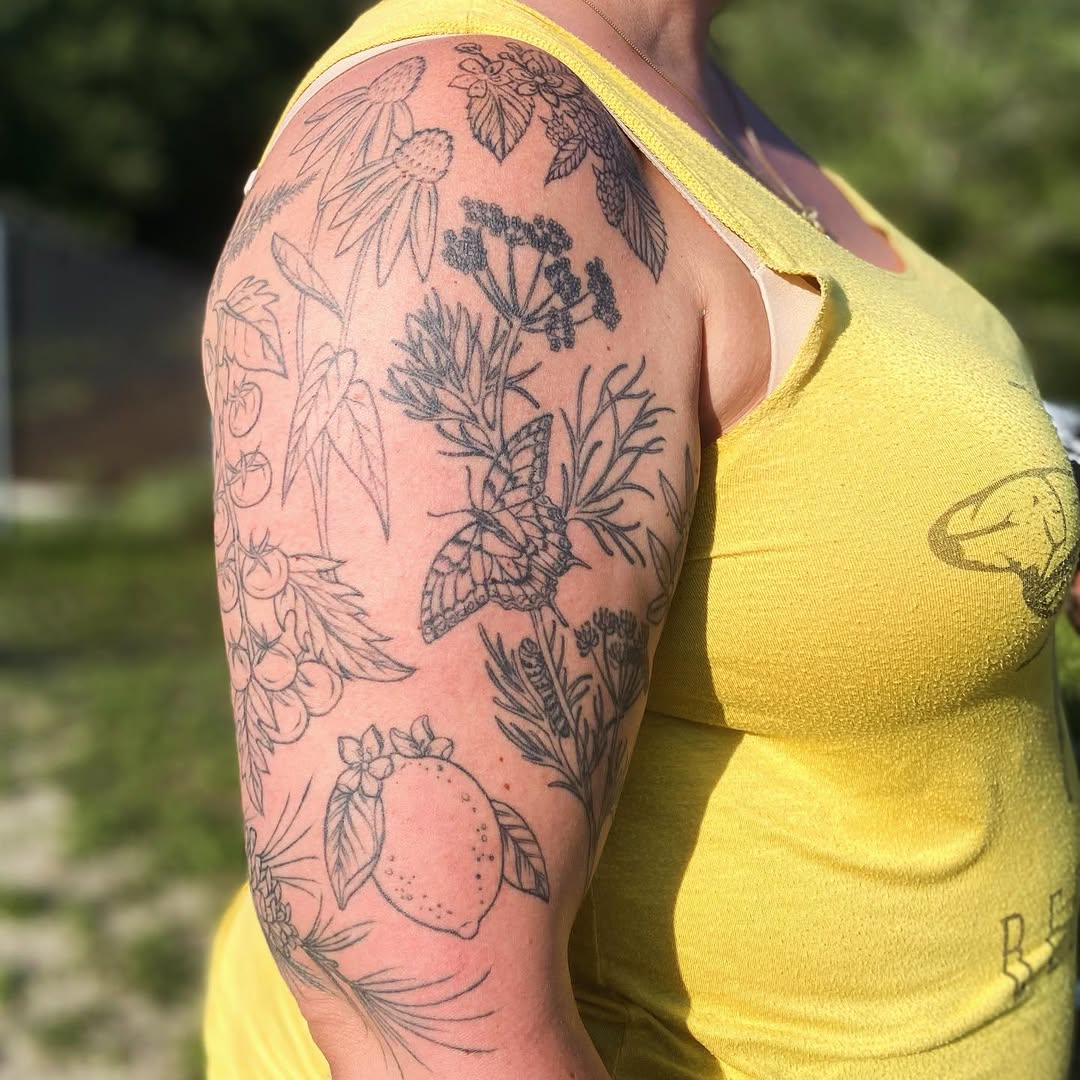 Tattoo by @mamaearthtone — fine_line, illustrative