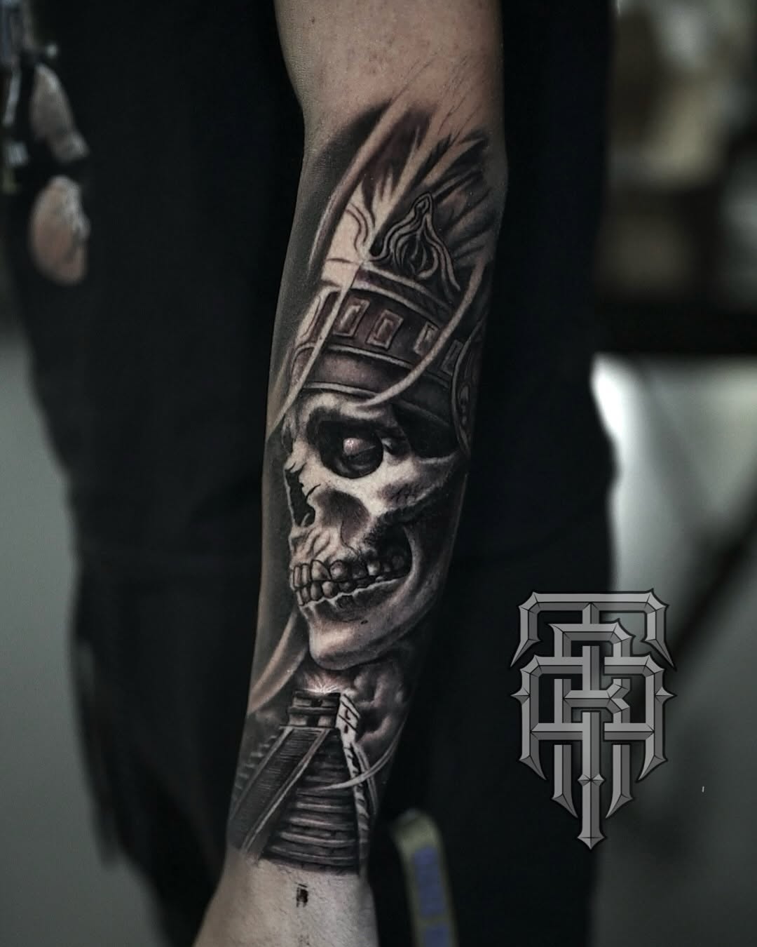Tattoo by @artlopeztattoo — realism, black_and_grey