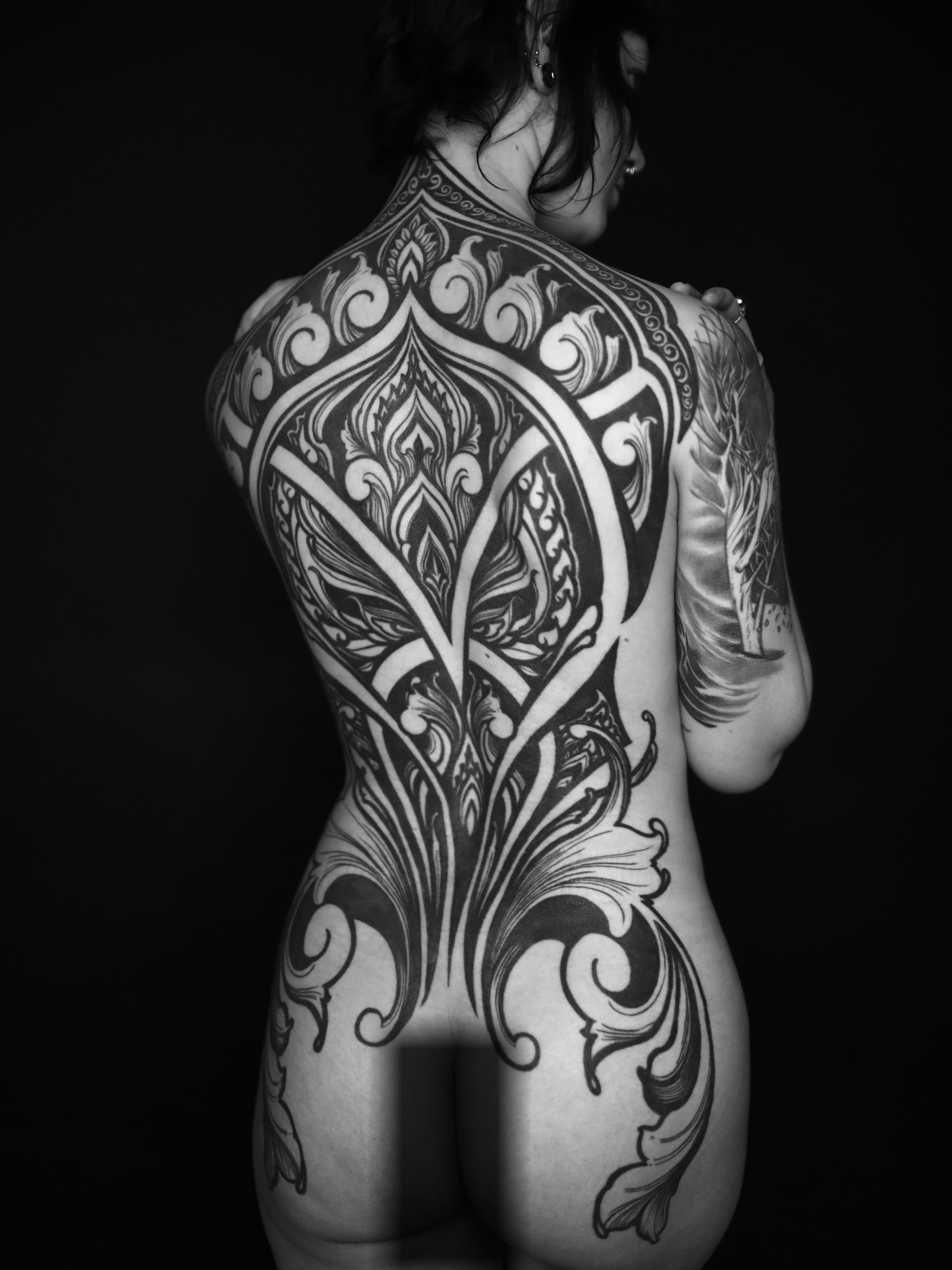 Tattoo by @dustinburtart — ornamental