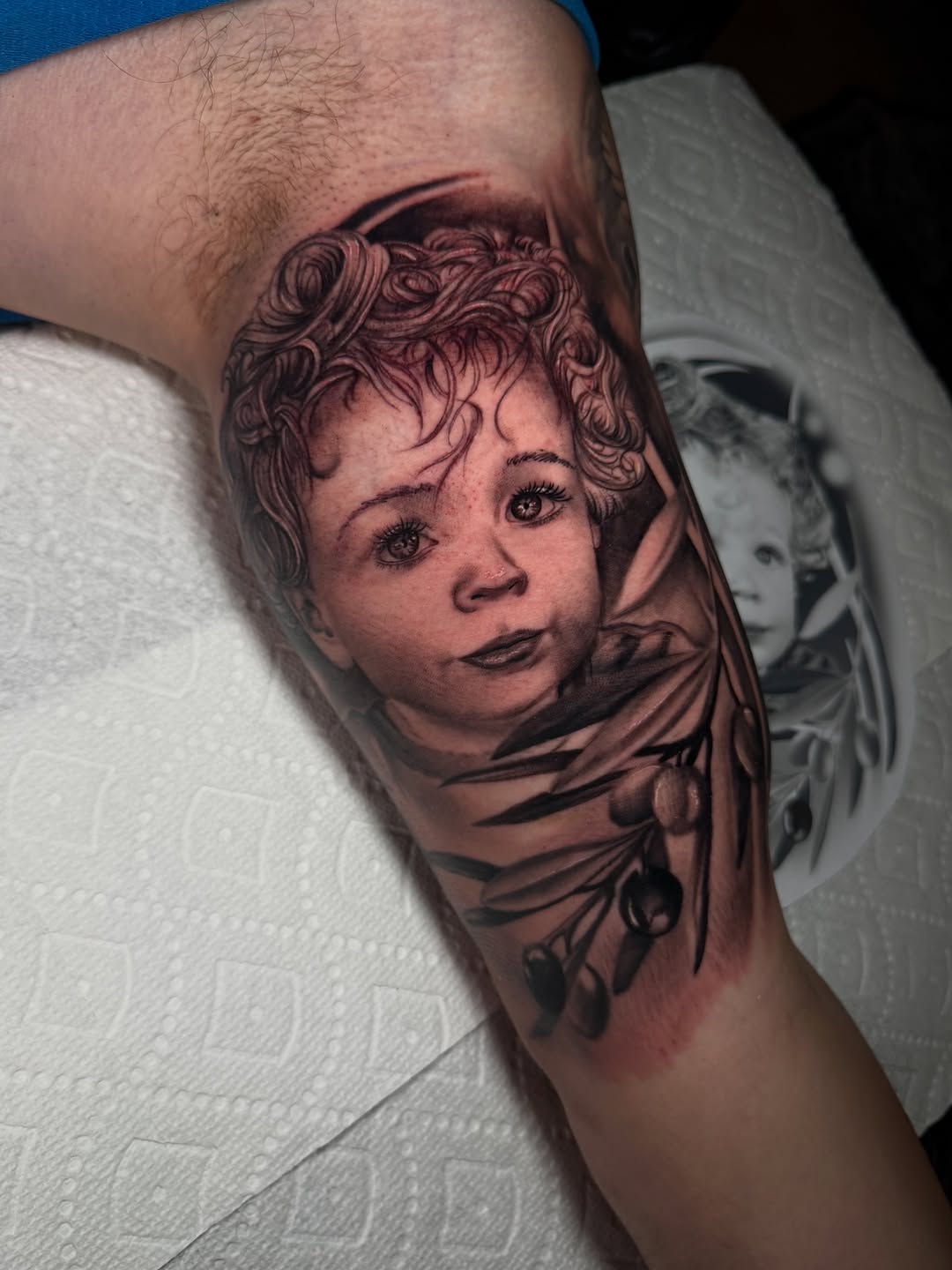 Tattoo by @tattedbyhood — realism, black_and_grey