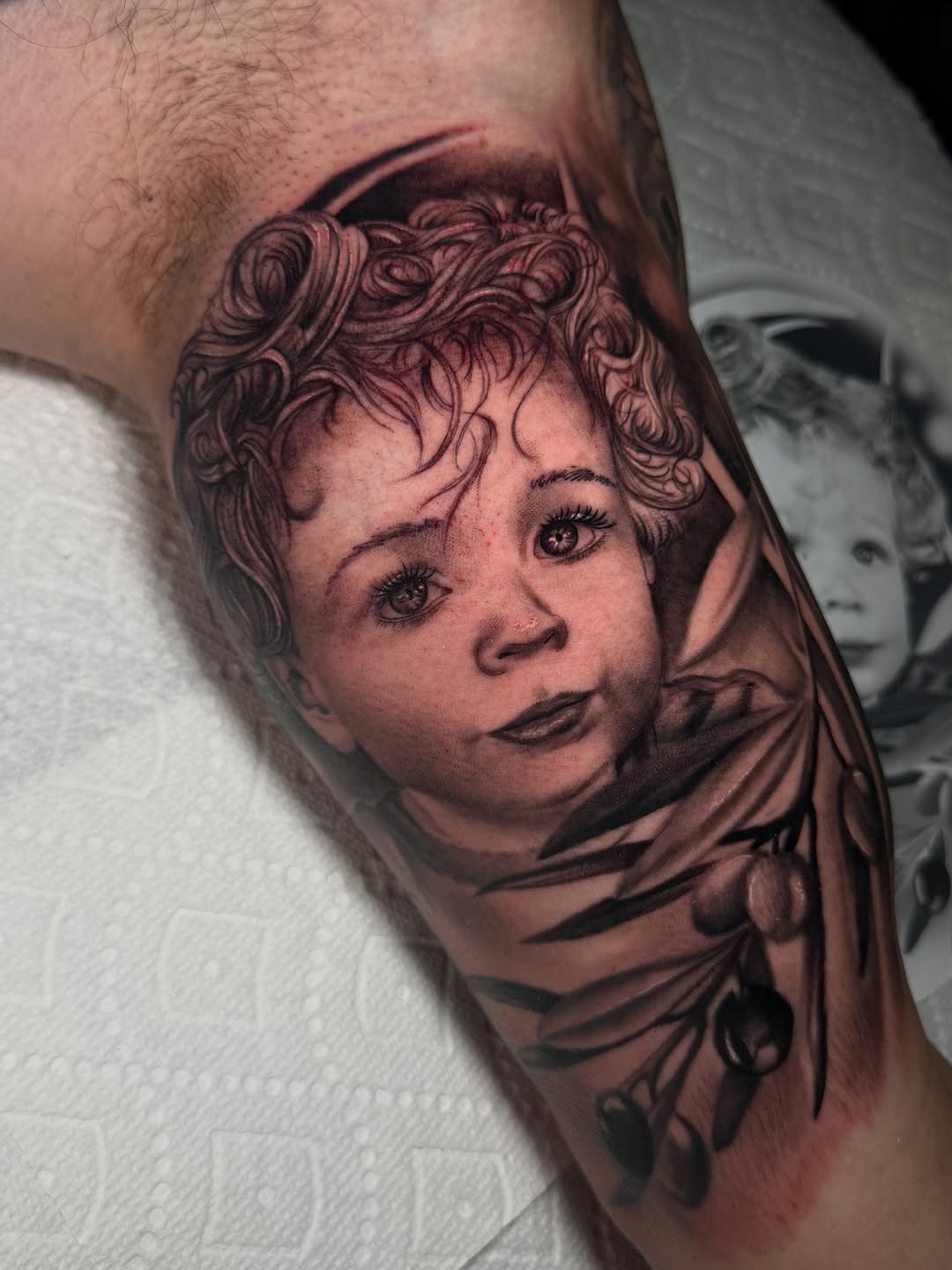 Tattoo by @tattedbyhood — realism, black_and_grey