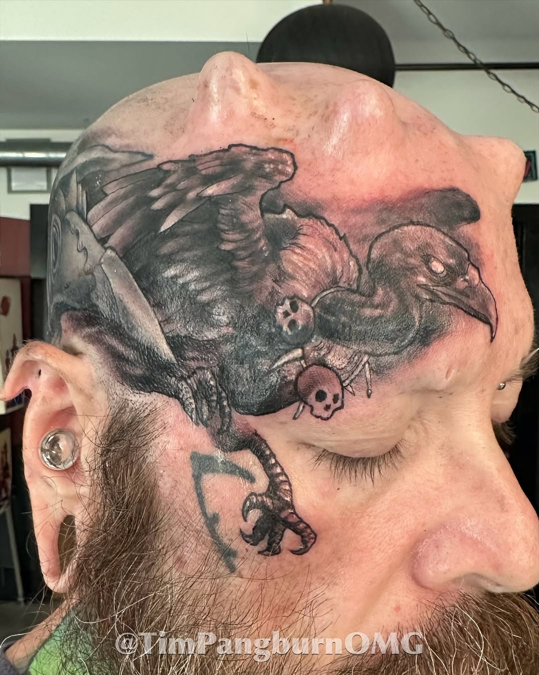 Tattoo by @timpangburnomg — dark_realism, black_and_grey