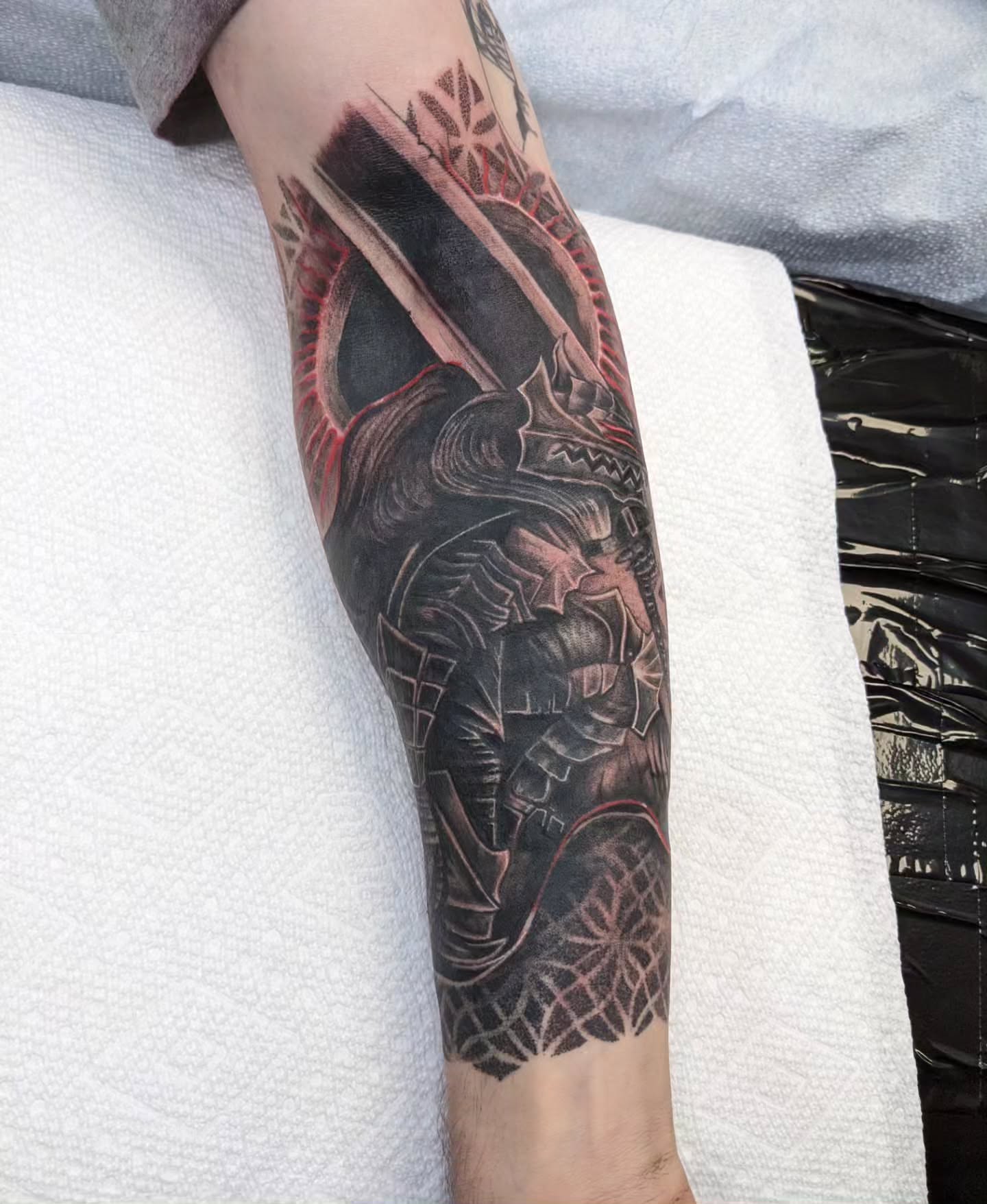 Tattoo by @infinite_enigma — black_and_grey, realism