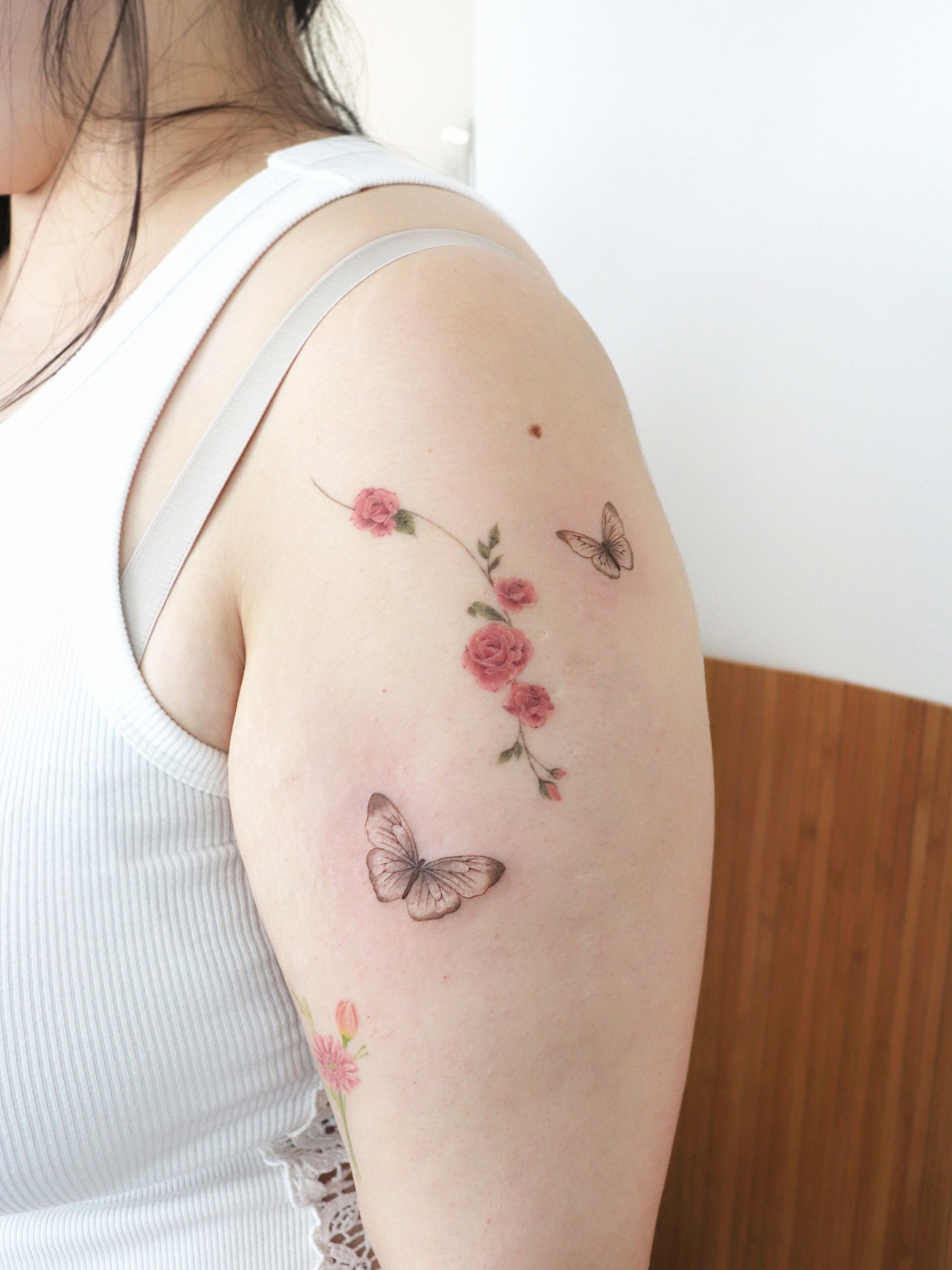 Tattoo by @vanilla__tattoo — watercolor
