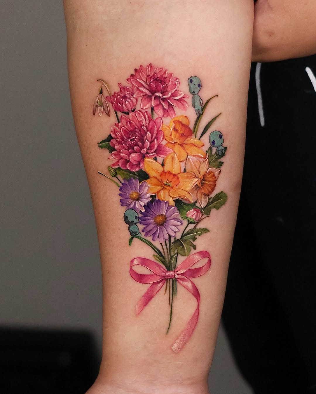 Tattoo by @tattooist_yum โ realism, anime