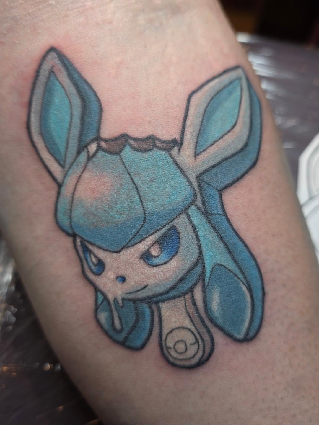 Tattoo by @embermoontattoos — anime, new_school