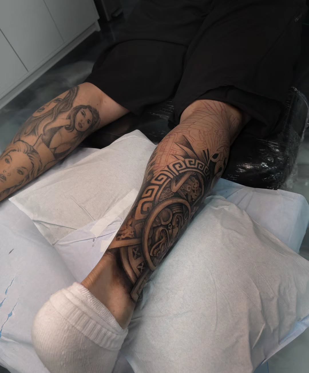 Tattoo by @inkbyesto — black_and_grey, realism