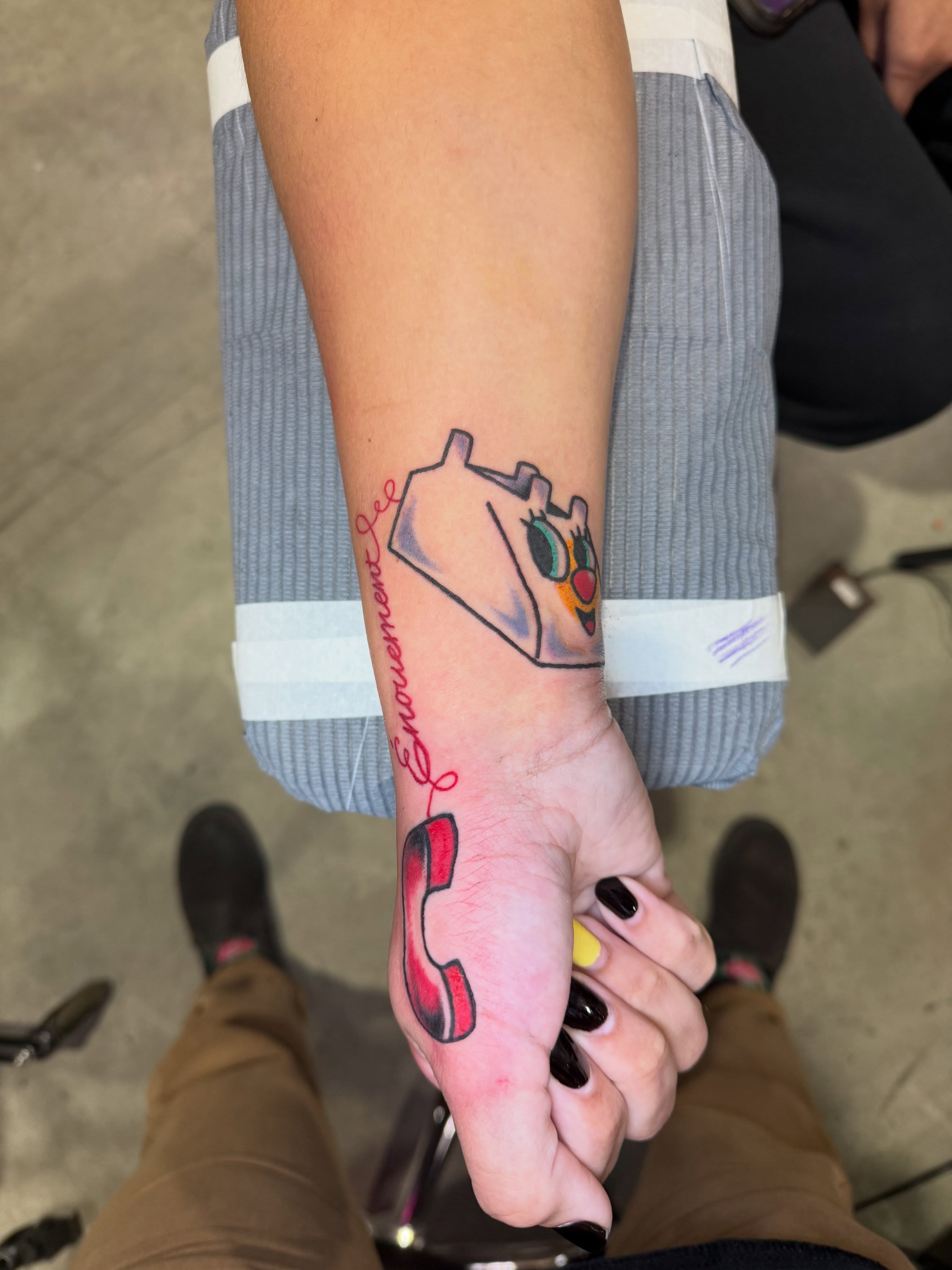 Tattoo by @pokeyvixen — new_school