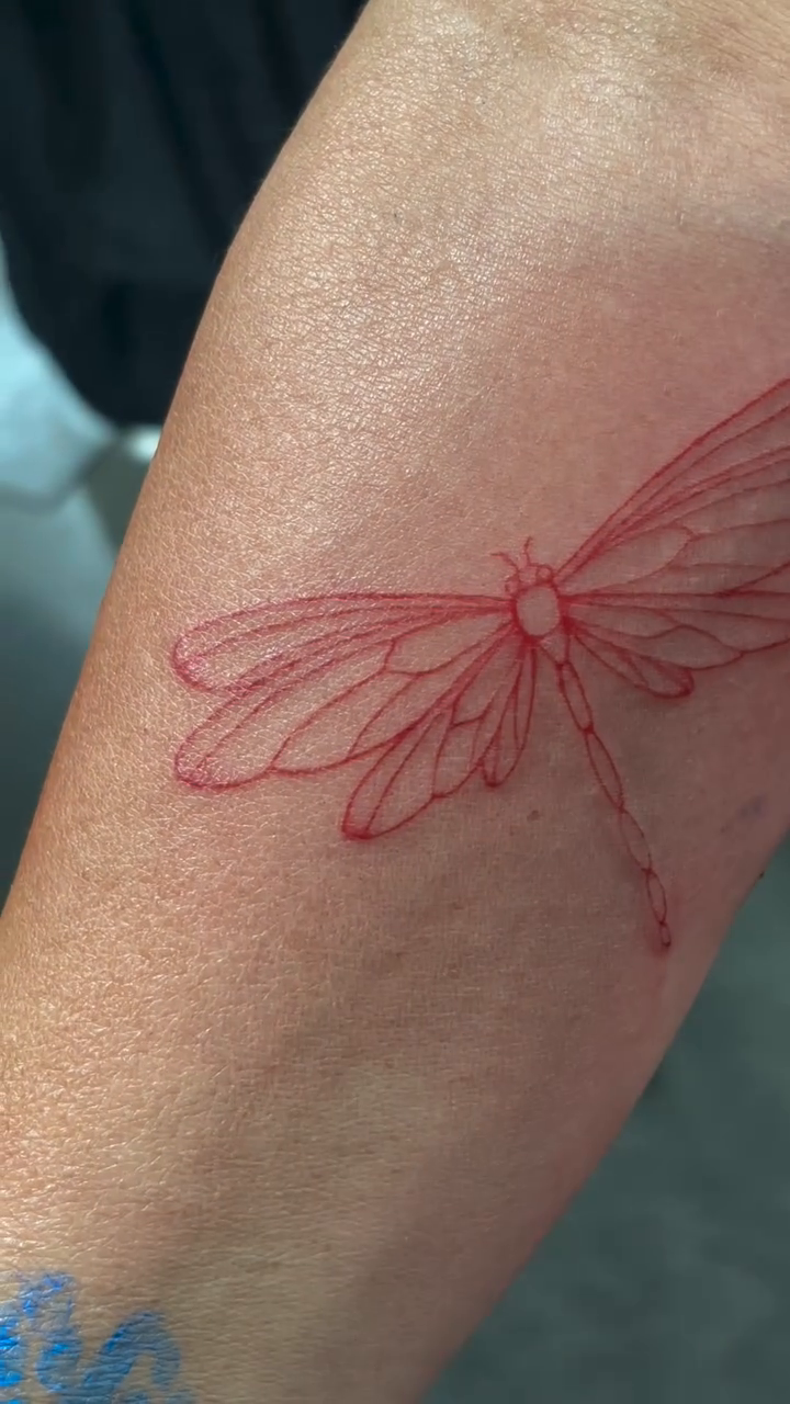 Tattoo by @sakurastabs — fine_line, black_and_grey