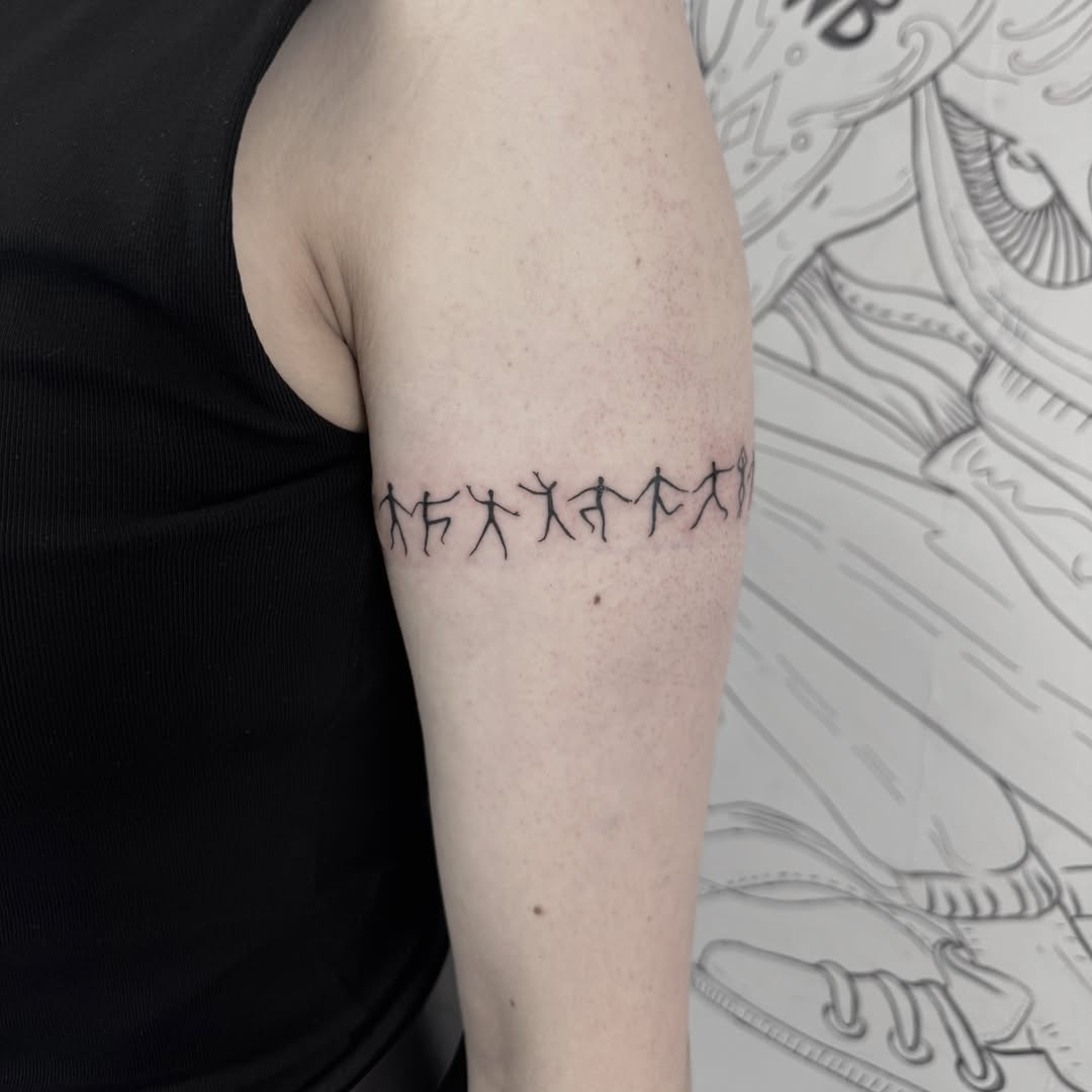 Tattoo by @turned_blue.ink — fine_line