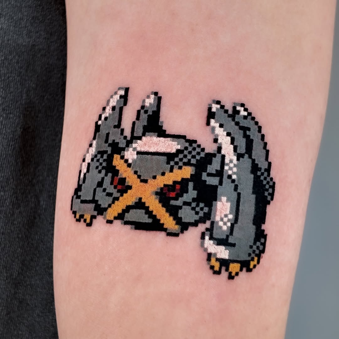 Tattoo by @mrpixel.tattooer — anime