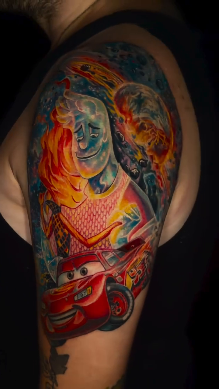 Tattoo by @jamesmoyertattoos — new_school, realism
