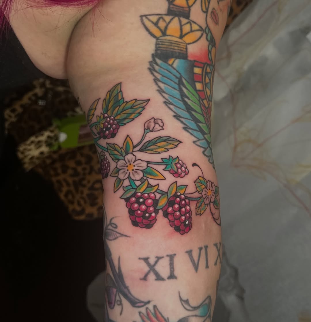Tattoo by @rad.bananza — american_traditional, neo_traditional