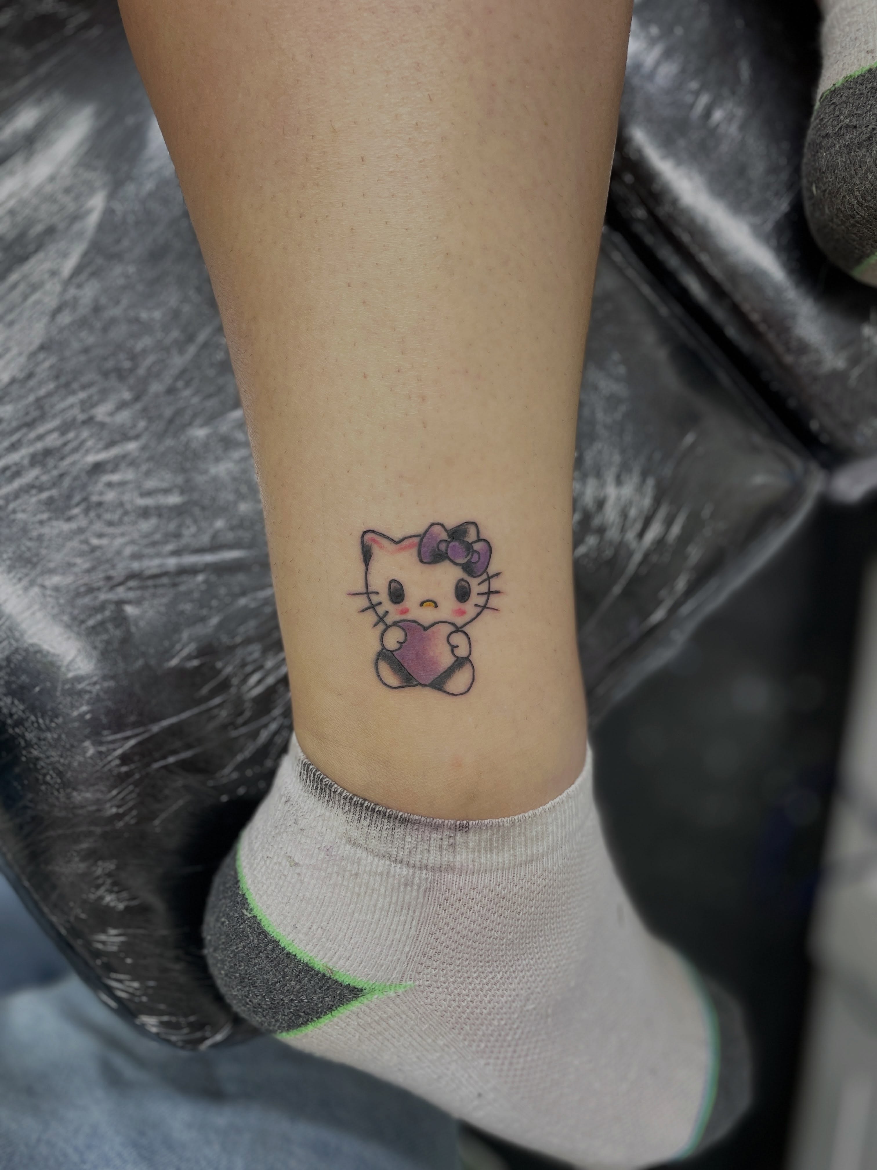 Tattoo by @trad_townsend — dotwork