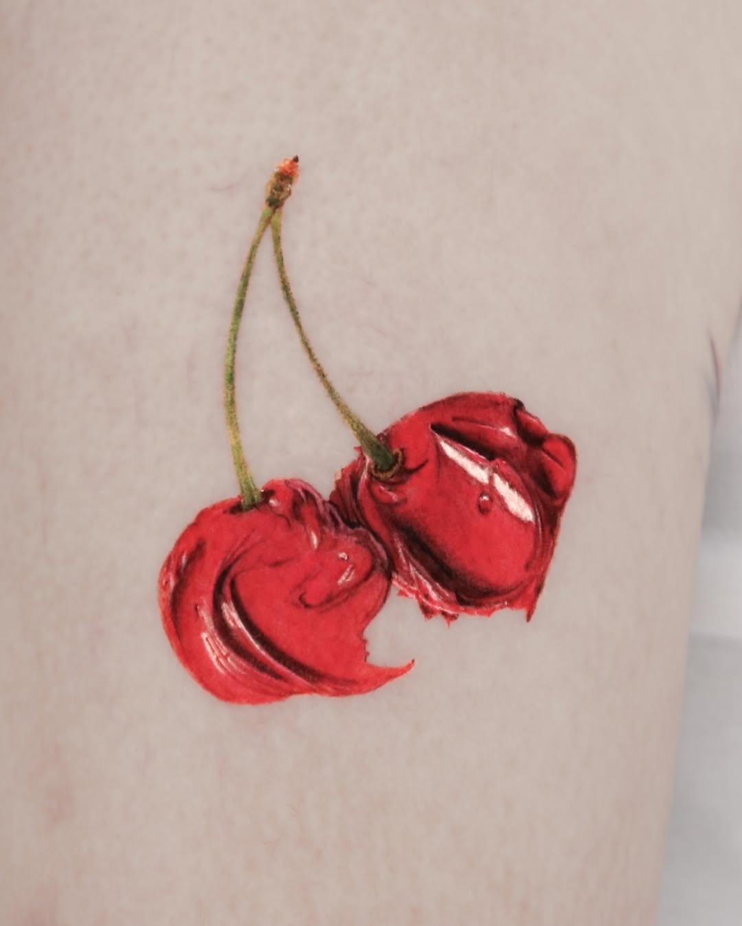 Tattoo by @greeni_tattoo — realism, color