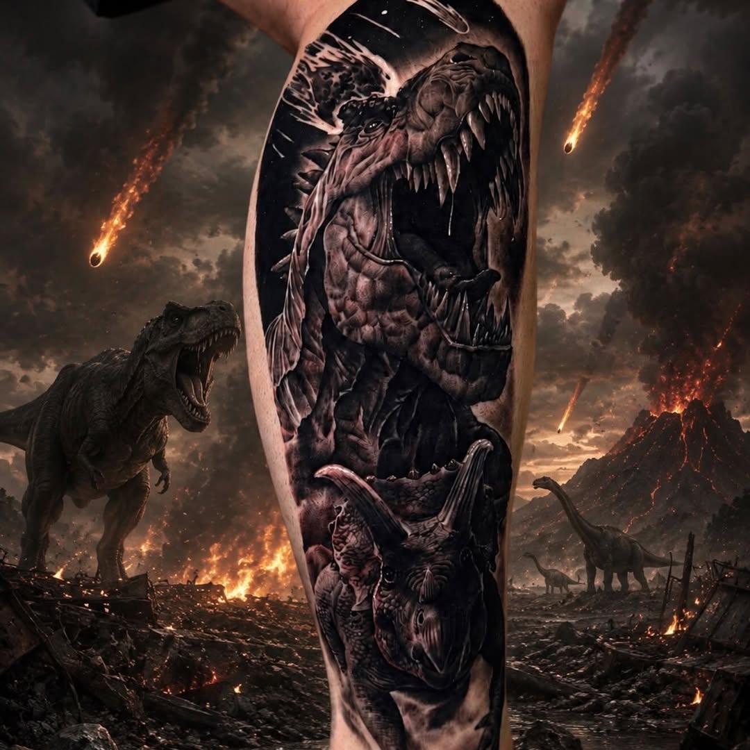 Tattoo by @chanler_tattoos — realism, dark_realism