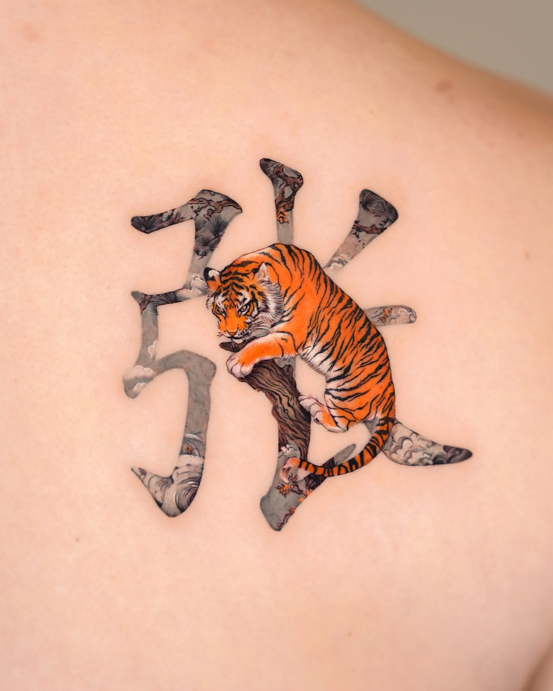 Tattoo by @tattooist_yun — realism, japanese_irezumi