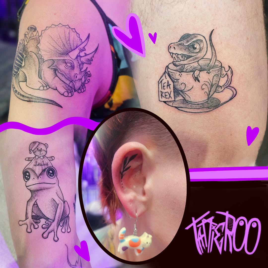Tattoo by @tattier00 — black_and_grey