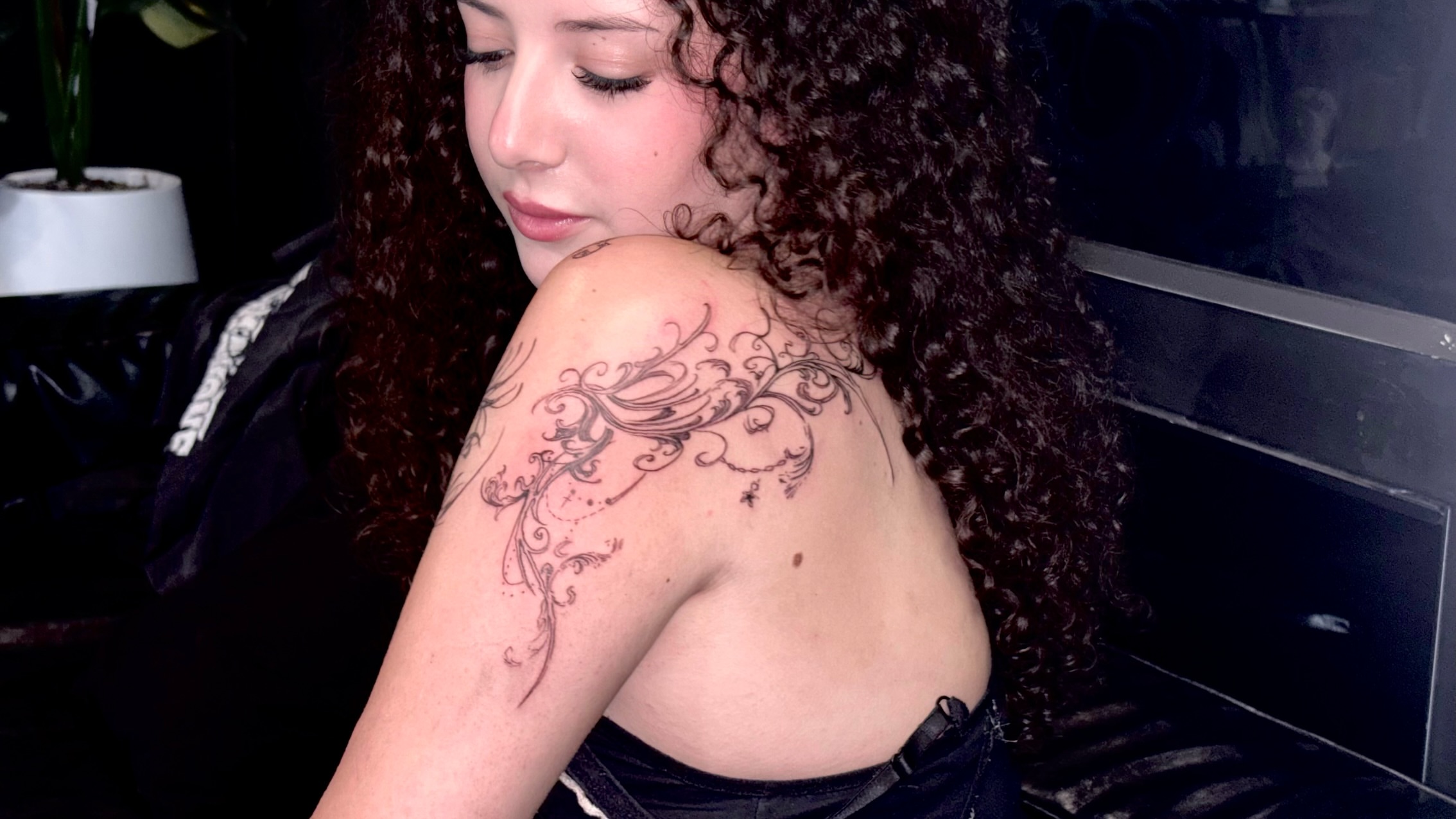 Tattoo by @deathtxpia — ornamental