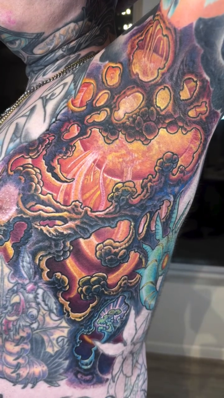Tattoo by @tattoosbybacon โ japanese_irezumi, neo_traditional