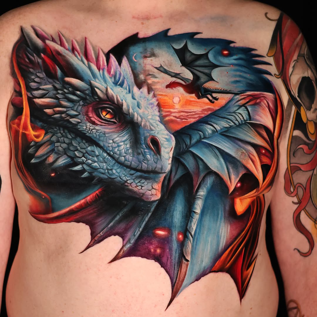 Tattoo by @maryssaannetattoo — realism, dark_realism