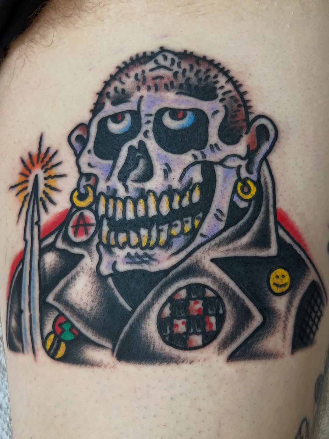 Tattoo by @phileverhard — american_traditional, black_and_grey