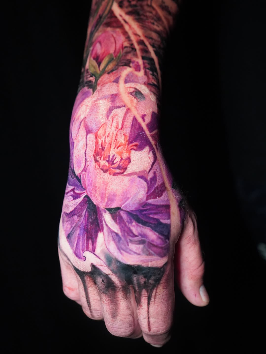 Tattoo by @darlgnau — realism, trash_polka