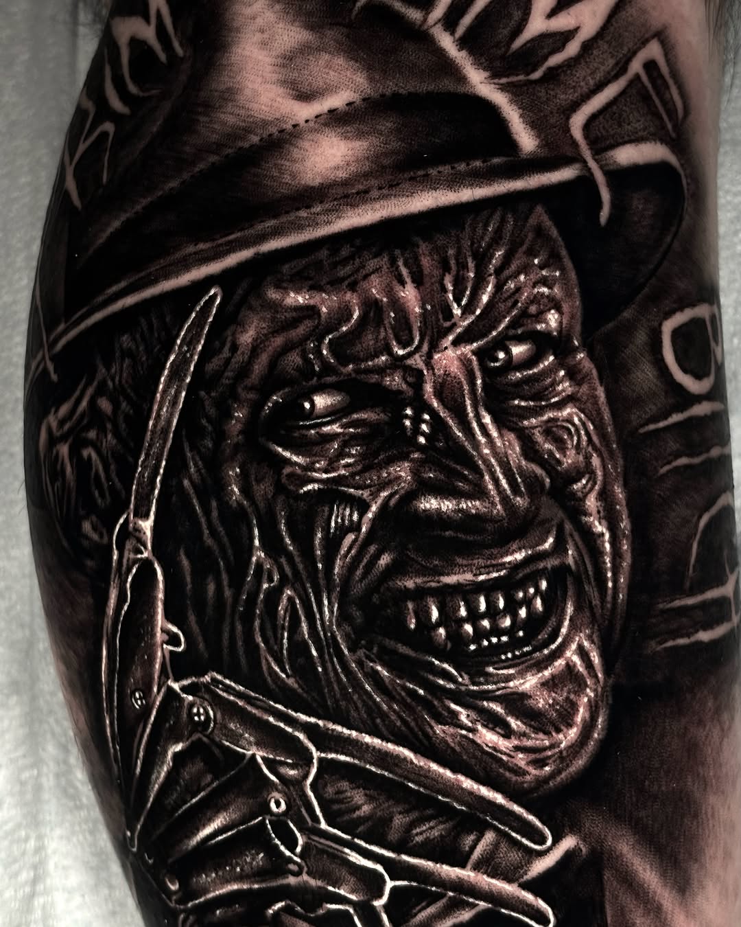 Tattoo by @trevtheimpaler — black_and_grey, realism
