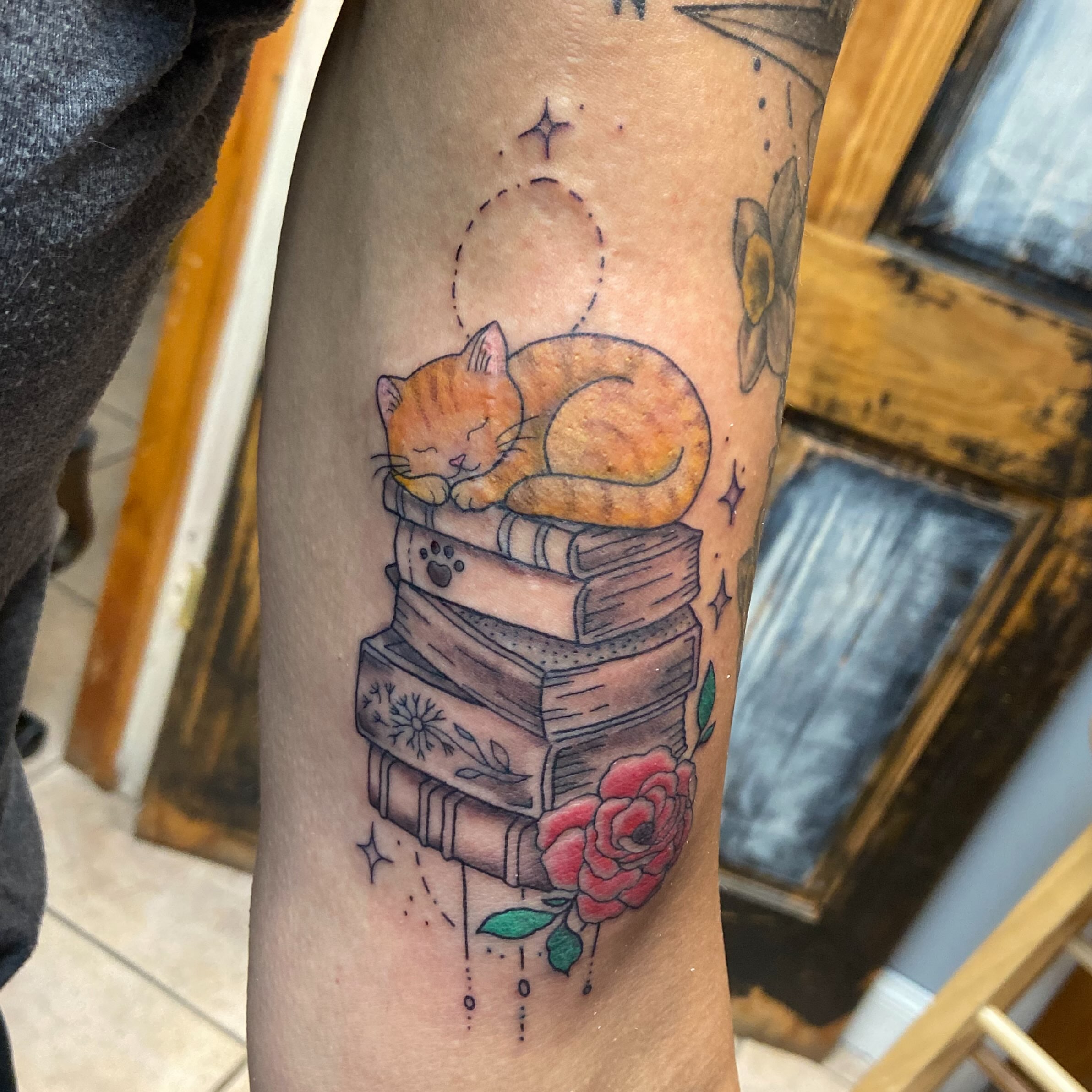 Tattoo by @tattooerin — watercolor, realism