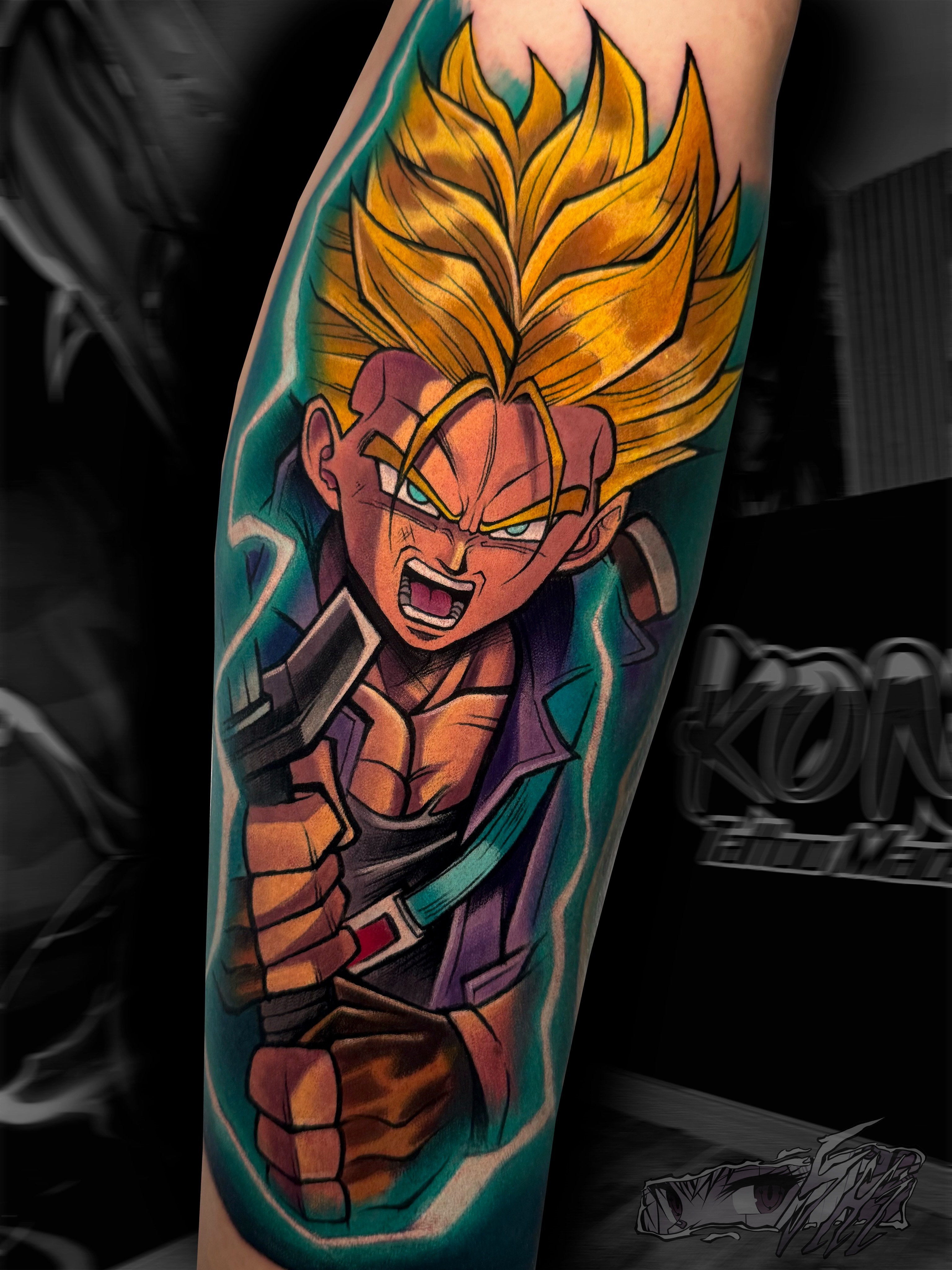 Tattoo by @ivanpelegrinmedina — anime