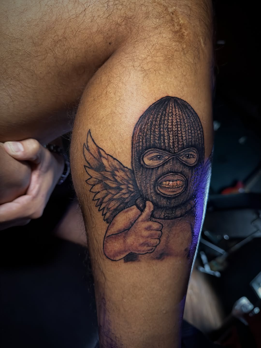 Tattoo by @dibruja โ black_and_grey, realism