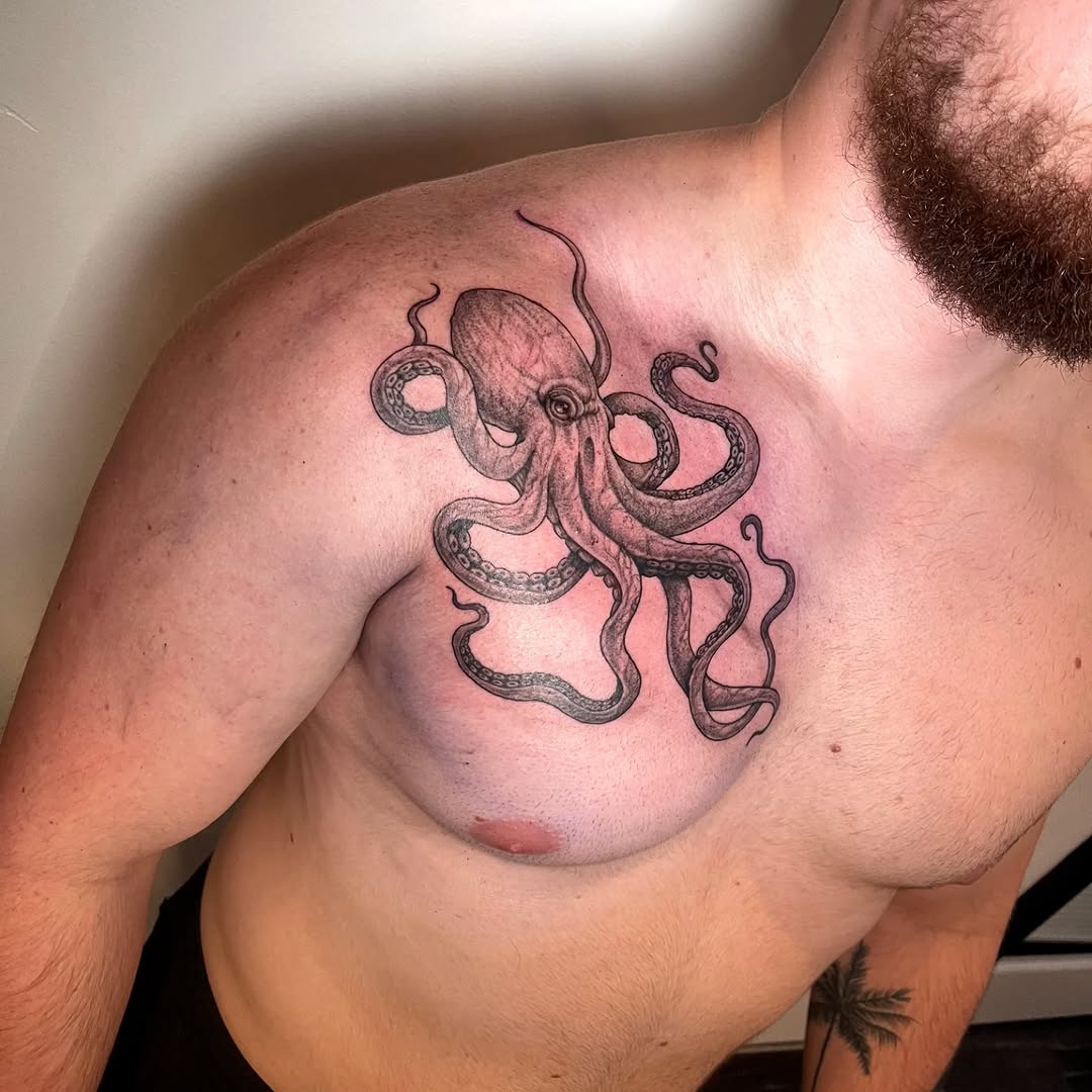 Tattoo by @joc_o_tattoo — realism, black_and_grey