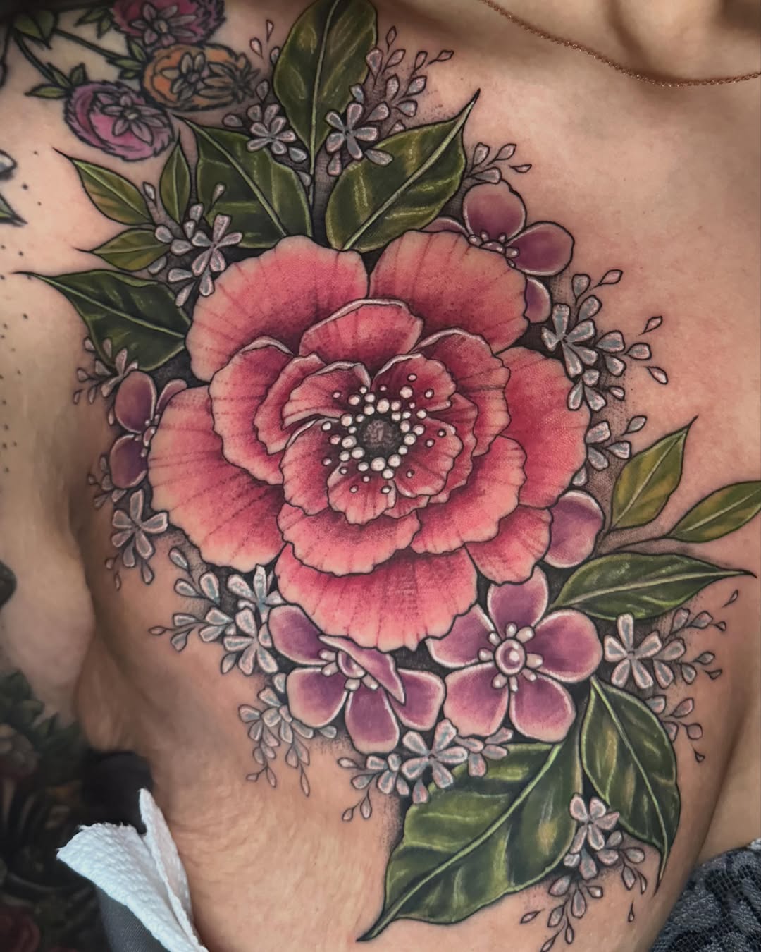 Tattoo by @cascourt — dotwork, realism