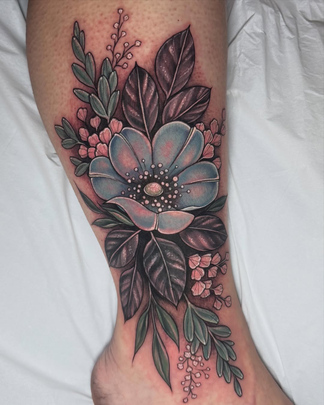 Tattoo by @cascourt — dotwork, realism