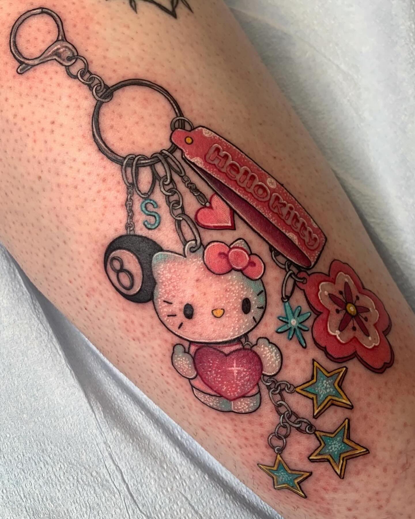 Tattoo by @cascourt — dotwork